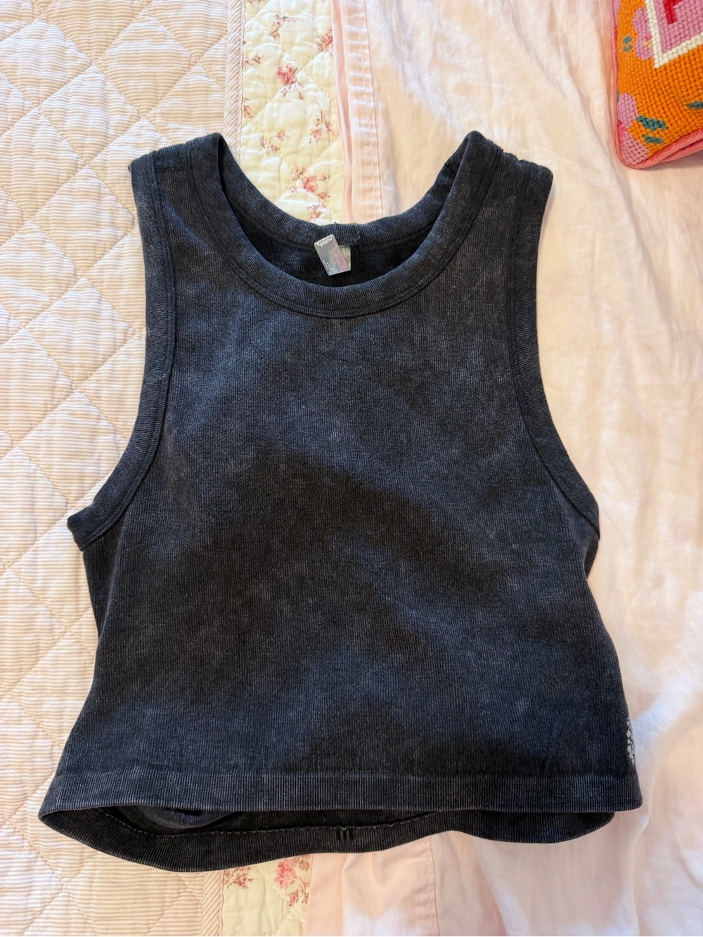 FP Movement by Free People Washed Black Tank Top